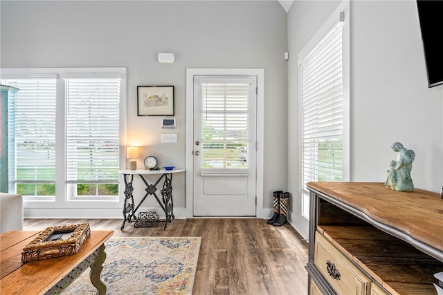 1242 Burrow Cir, Opelika, AL 36801 - doorway featuring wood finished floors