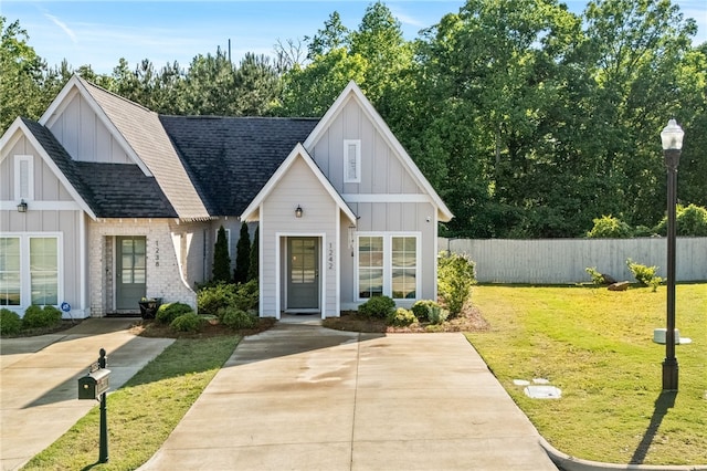1242 Burrow Cir, Opelika, AL 36801 - modern inspired farmhouse featuring board and batten siding and roof with shingles