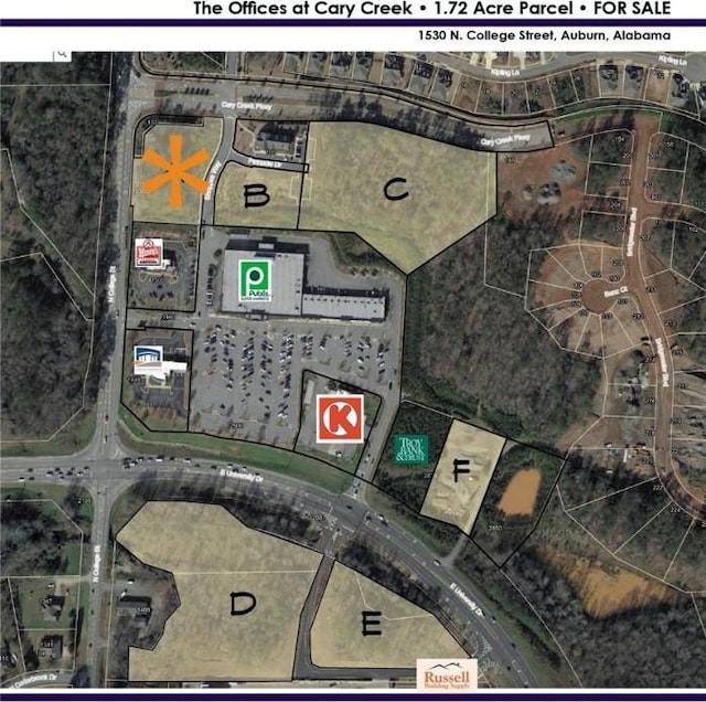 1530 N College St, Auburn AL, 36830 land for sale