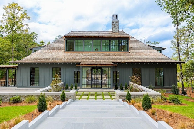 view of rear view of house