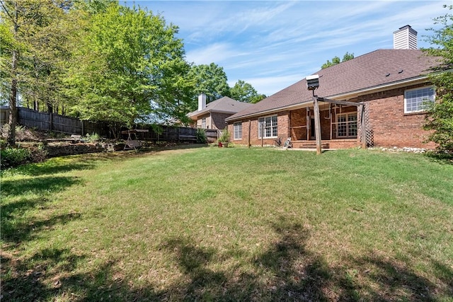 1817 Roanoke Ln, Auburn, AL 36830 - view of yard featuring a patio area