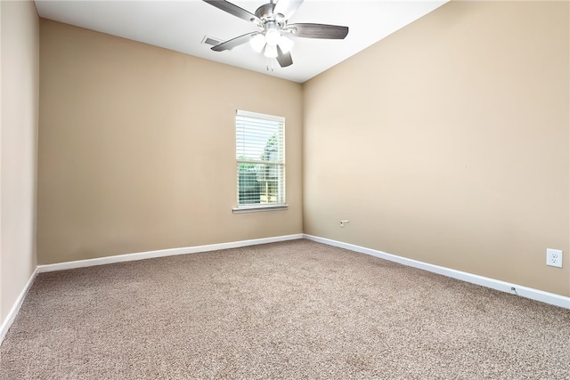 704 Lori Ln, Opelika, AL 36804 - carpeted empty room featuring ceiling fan and baseboards