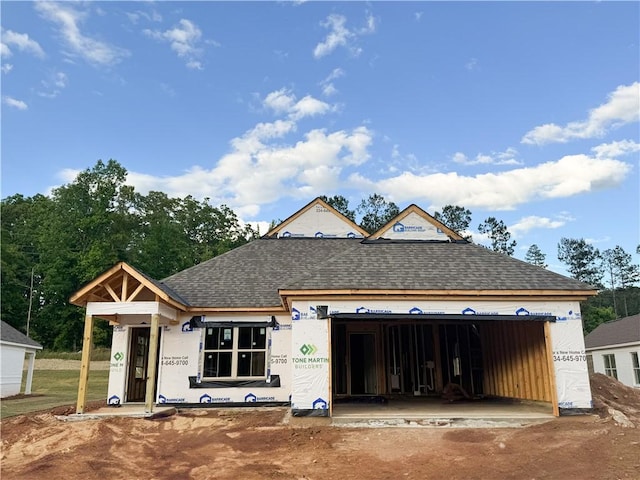 2684 Cantera Ct, Auburn, AL 36830 - view of front of home featuring roof with shingles, an attached garage, and driveway