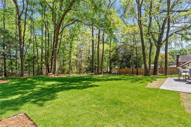 322 Cricket Ln, Auburn, AL 36832 - view of yard featuring a patio