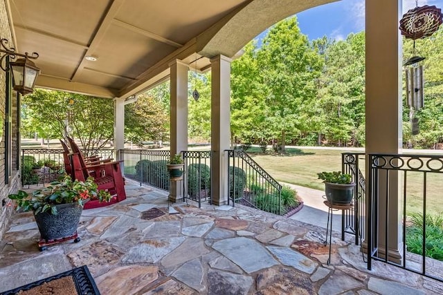 14699 Lee Road 188, Waverly, AL 36879 - view of patio with a porch
