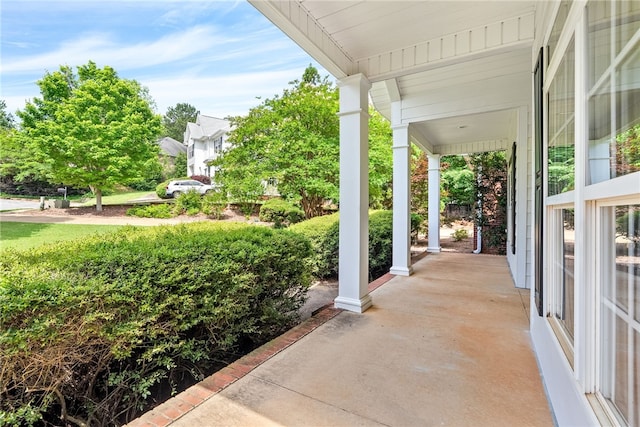 1806 Bluestone Ct, Auburn, AL 36830 - view of covered porch