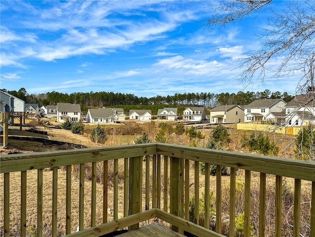 view of deck