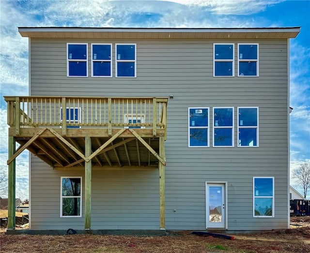 view of rear view of house