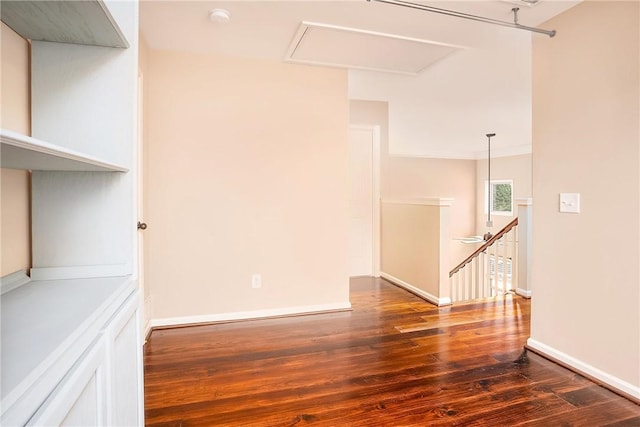 1931 Sequoia Dr, Auburn, AL 36879 - empty room with hardwood / wood-style flooring and a smoke detector