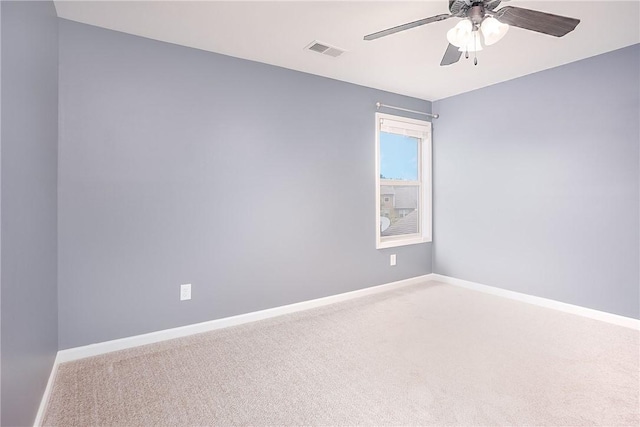 1931 Sequoia Dr, Auburn, AL 36879 - carpeted spare room featuring ceiling fan and baseboards