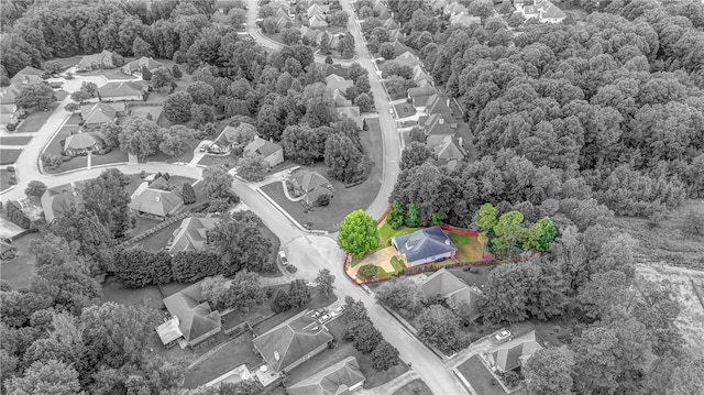 2331 Morgan Dr, Auburn, AL 36830 - drone / aerial view of a heavily wooded area