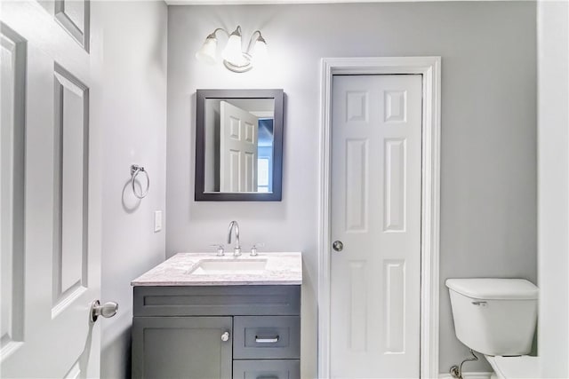 2331 Morgan Dr, Auburn, AL 36830 - bathroom featuring vanity and toilet