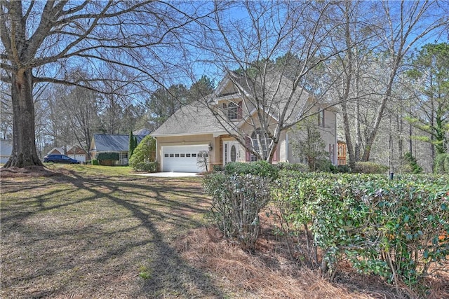 1798 Brookhaven Ct, Auburn, AL 36830 - view of side of home featuring a yard and an attached garage