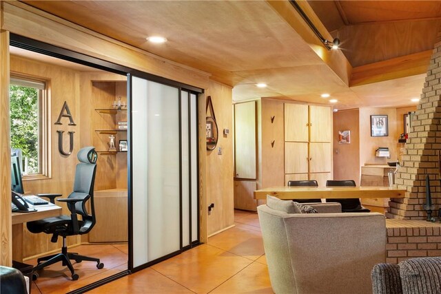 view of reception area