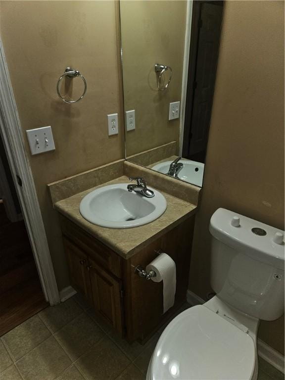 714 Ellis St N, Auburn, AL 36832 - bathroom featuring vanity and tile patterned floors