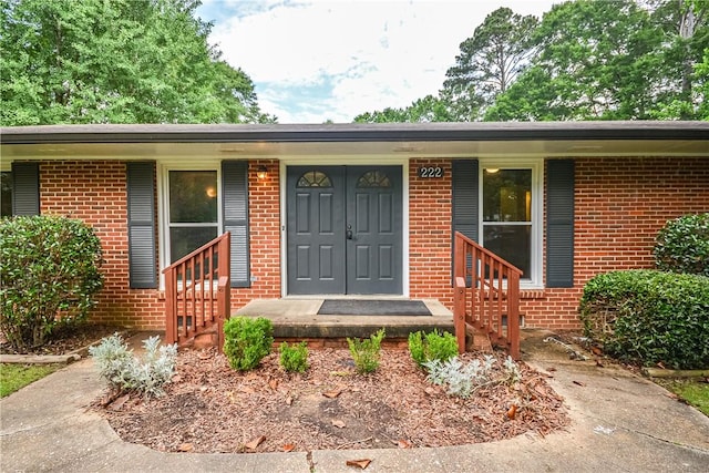 222 Green St, Auburn, AL 36830 - view of exterior entry with brick siding