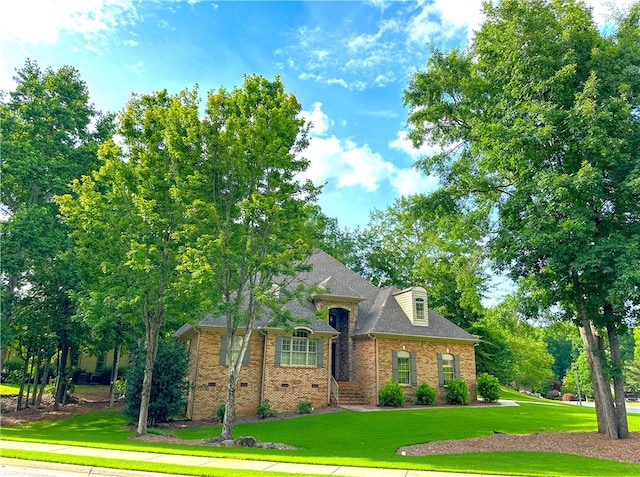 1618 Olivia Way, Auburn, AL 36830 - view of front of house featuring brick siding and a front lawn