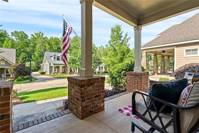 3515 Double Eagle Ln, Opelika, AL 36801 - view of covered porch