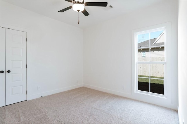 1021 Crossing Ct E, Valley, AL 36854 - empty room featuring carpet flooring and a ceiling fan