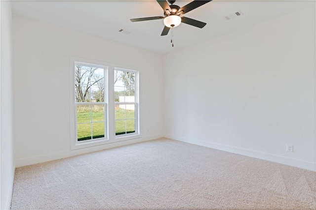 1021 Crossing Ct E, Valley, AL 36854 - empty room featuring carpet, plenty of natural light, and ceiling fan