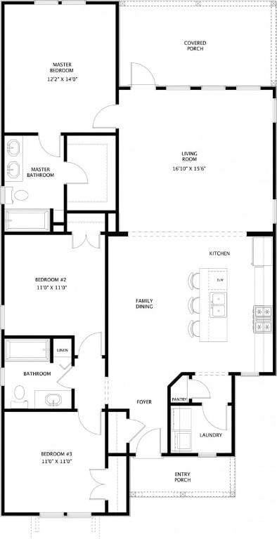 1021 Crossing Ct E, Valley, AL 36854 - view of room layout