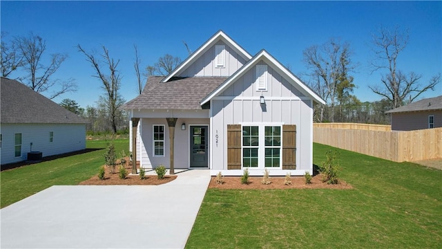 1021 Crossing Ct E, Valley, AL 36854 - modern inspired farmhouse with board and batten siding and a shingled roof