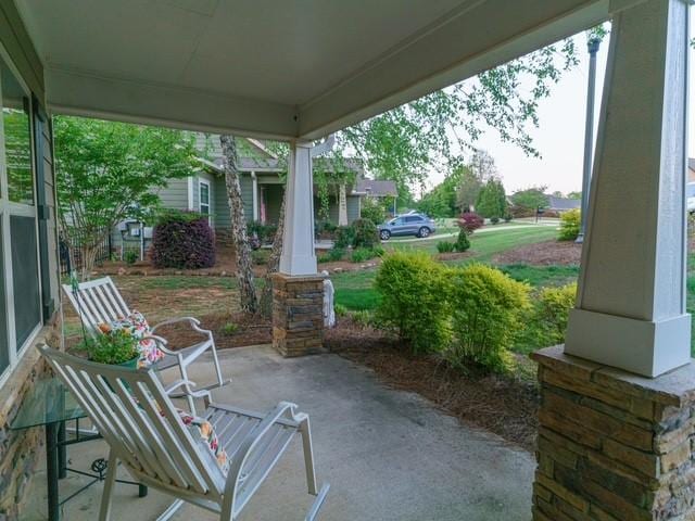1201 Live Oak Cir, Opelika, AL 36801 - view of patio / terrace