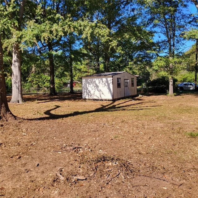 view of outdoor structure