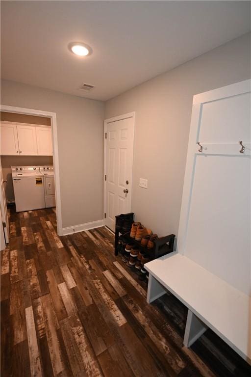86 Lee Road 2229, Opelika, AL 36804 - mudroom featuring dark wood-style flooring and baseboards