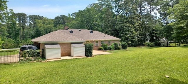 2104 Oak Bowery Rd, Opelika, AL 36801 - back of house featuring brick siding