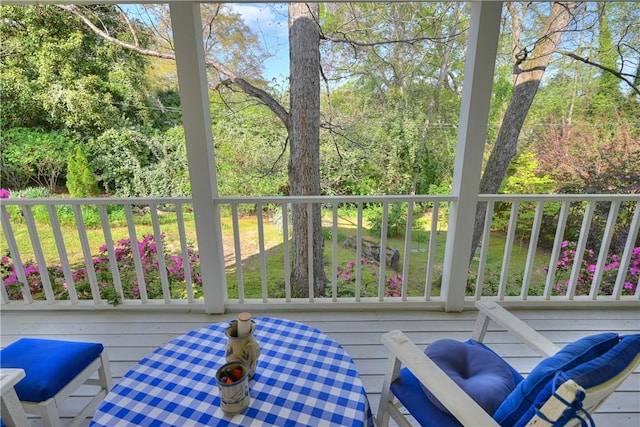 view of deck