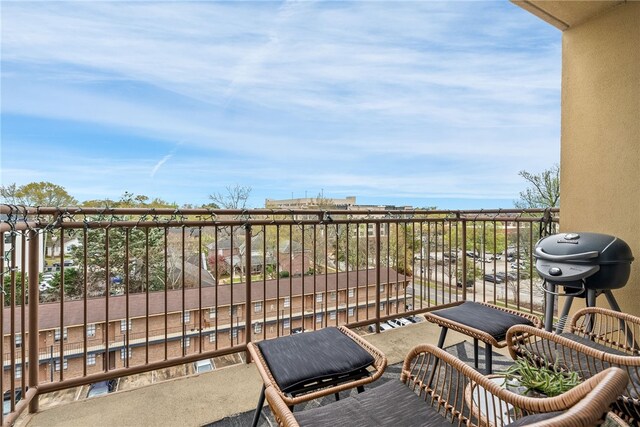 277 S Gay St Unit 601, Auburn, AL 36830 - balcony featuring a grill