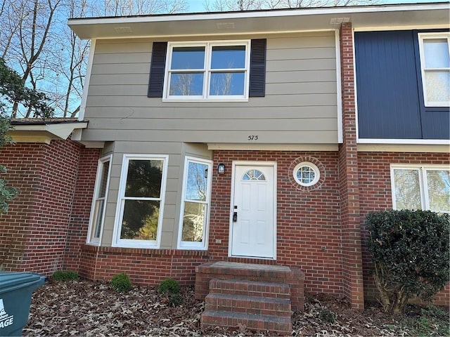 view of townhome / multi-family property