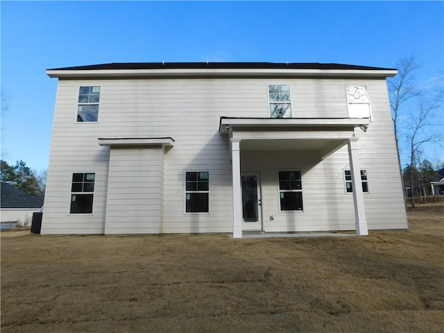 view of rear view of house