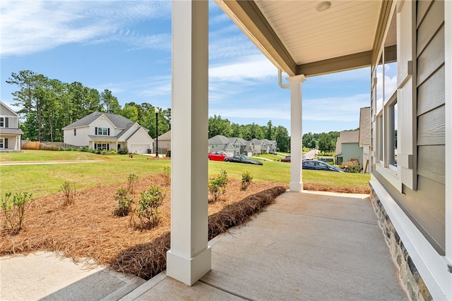 750 Mcdonald Dr, Opelika, AL 36801 - view of patio / terrace with a residential view
