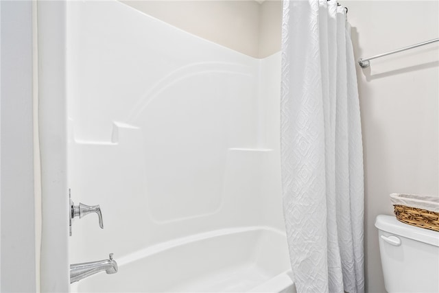 1803 Solamere Ct, Auburn, AL 36832 - full bath with toilet and shower / bath combination with curtain