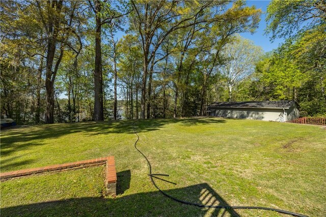 406 Saint Francis Rd, Eufaula, AL 36027 - view of green lawn