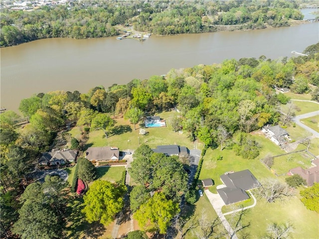 406 Saint Francis Rd, Eufaula, AL 36027 - aerial view of a large body of water