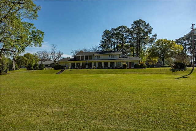 406 Saint Francis Rd, Eufaula, AL 36027 - view of front of property with a front lawn