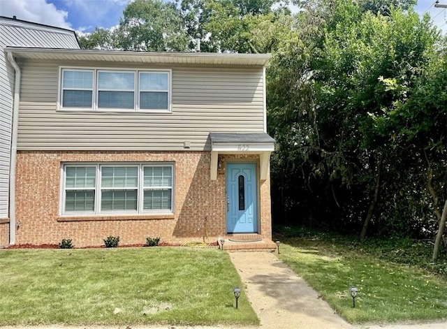 522 Oak Meadow Ln, Auburn, AL 36830 - view of front of house with brick siding and a front yard