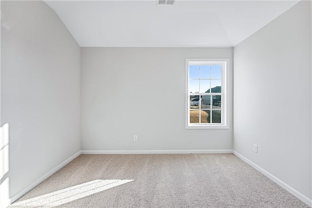 empty room with carpet floors