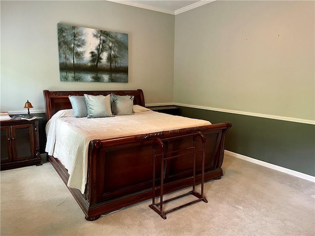 335 Forsythia Ct, Auburn, AL 36830 - bedroom featuring light carpet and crown molding