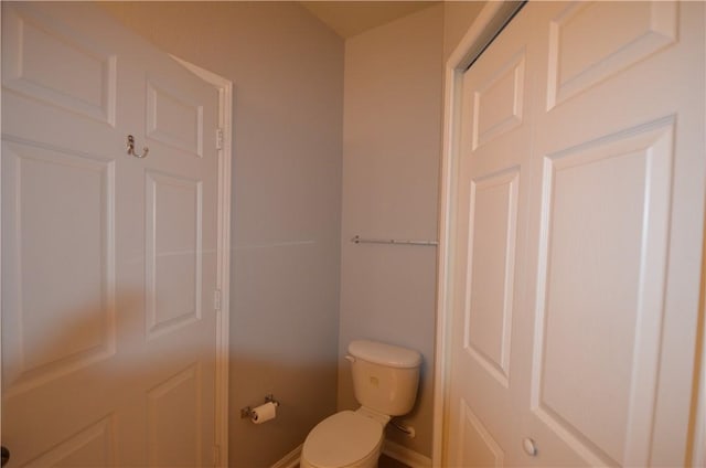 bathroom with toilet