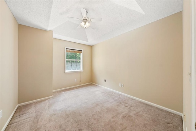 3519 Anderson Rd, Opelika, AL 36801 - carpeted spare room featuring a textured ceiling and ceiling fan