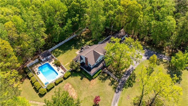 3519 Anderson Rd, Opelika, AL 36801 - aerial view of property and surrounding area with a pool area