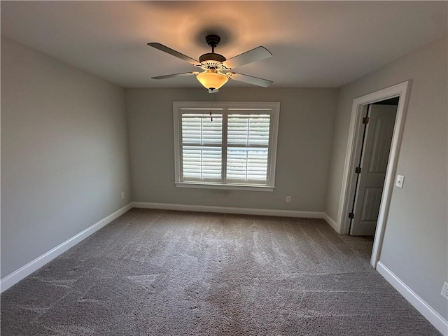 1882 Waterfall Rd, Auburn, AL 36832 - unfurnished room featuring carpet flooring, ceiling fan, and baseboards
