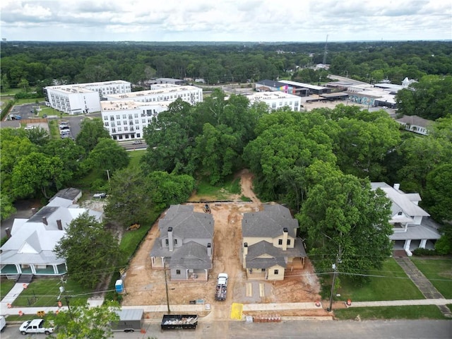 410 Geneva St, Opelika, AL 36801 - aerial view of a heavily wooded area