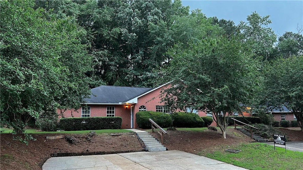1181/1183 Northlake Dr, Auburn, AL 36830 - view of front of house featuring brick siding and stairs