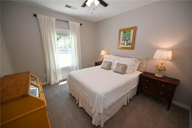 261 Woodward Way, Auburn, AL 36832 - bedroom with carpet, baseboards, and ceiling fan