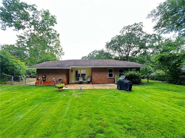 1128 Overwood Pl, Auburn, AL 36830 - rear view of house with a patio area and brick siding